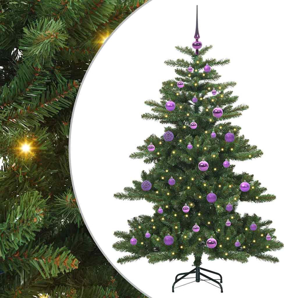 Artificial Folding Christmas Tree VALE CRYSTAL, with 150 LED 150 cm.