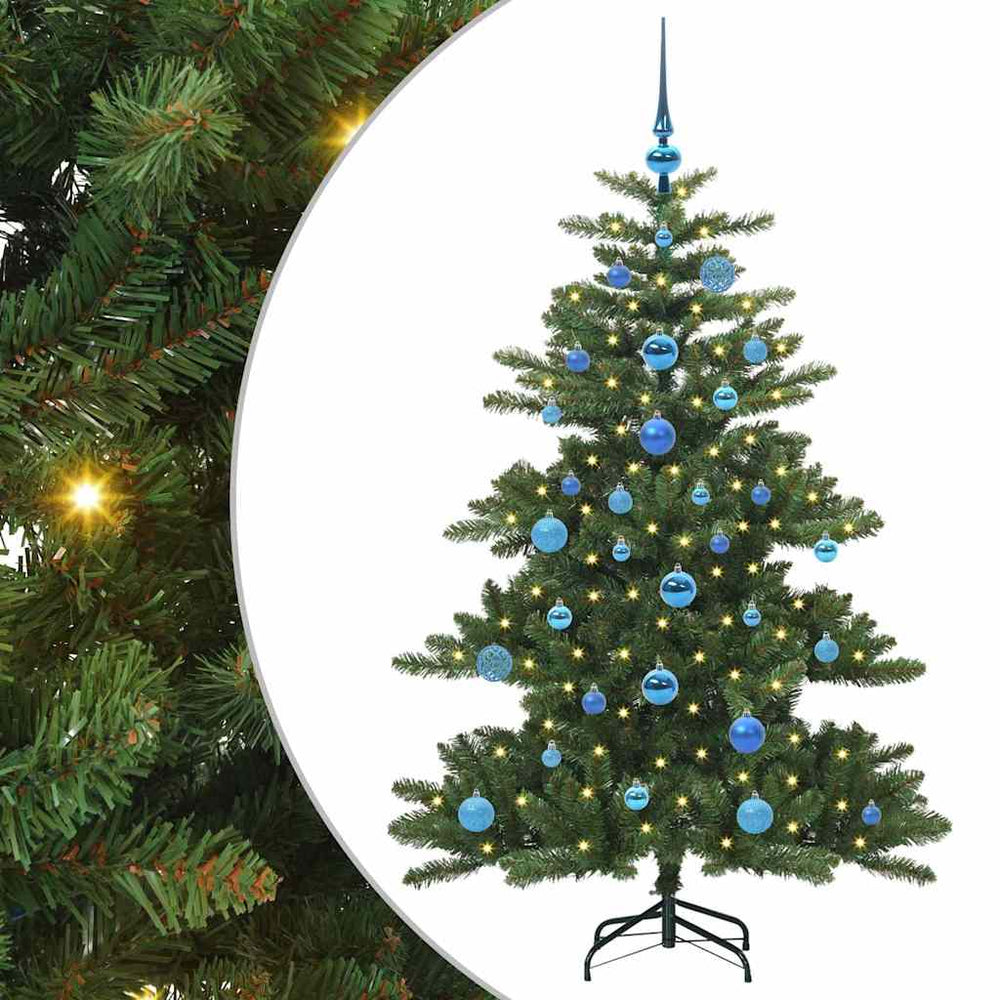 Dirbtinė Sulankstoma Kalėdų Eglutė VALE CRYSTAL, su 150 LED 150 cm.