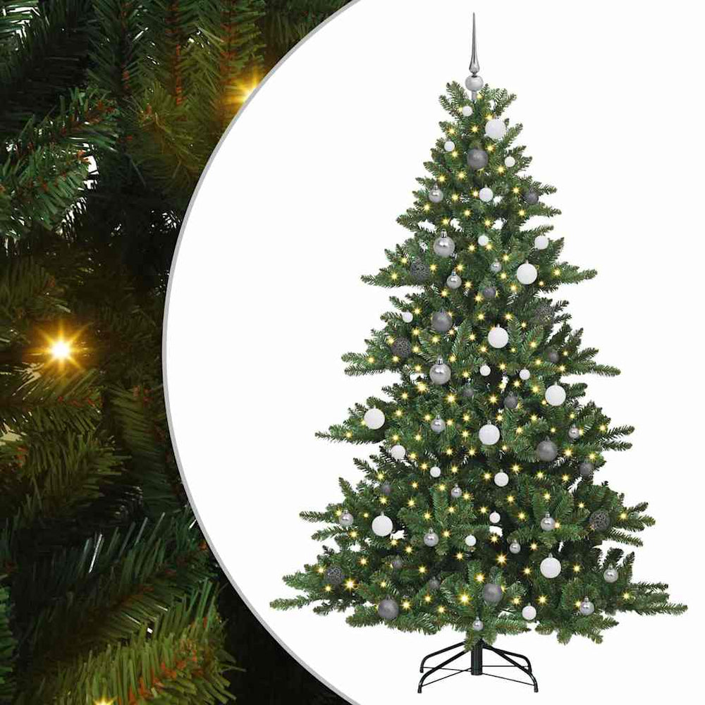 Dirbtinė Sulankstoma Kalėdų Eglutė Žalia 210 cm PVC ir Plienas