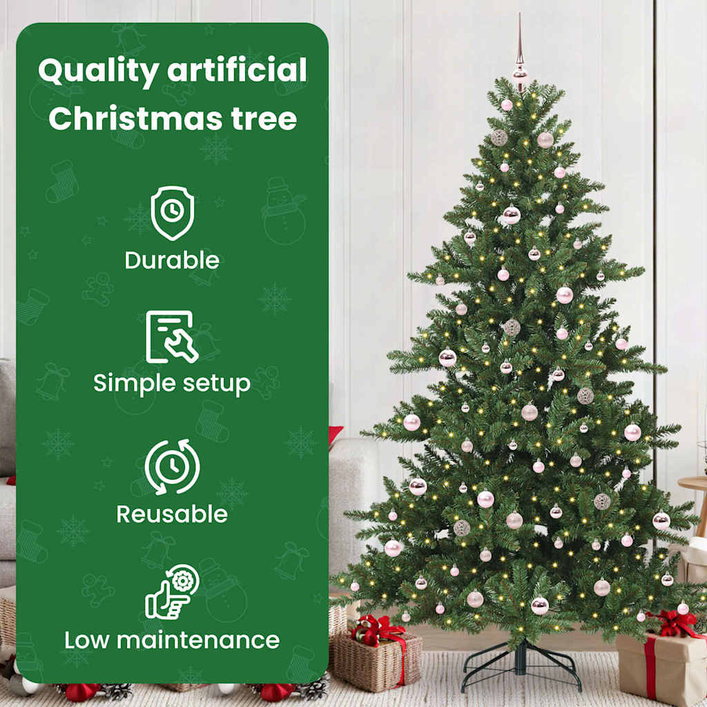 Dirbtinė Sulankstoma Kalėdų Eglutė EVERGREEN NORDIC, su 300 LED 210 cm.