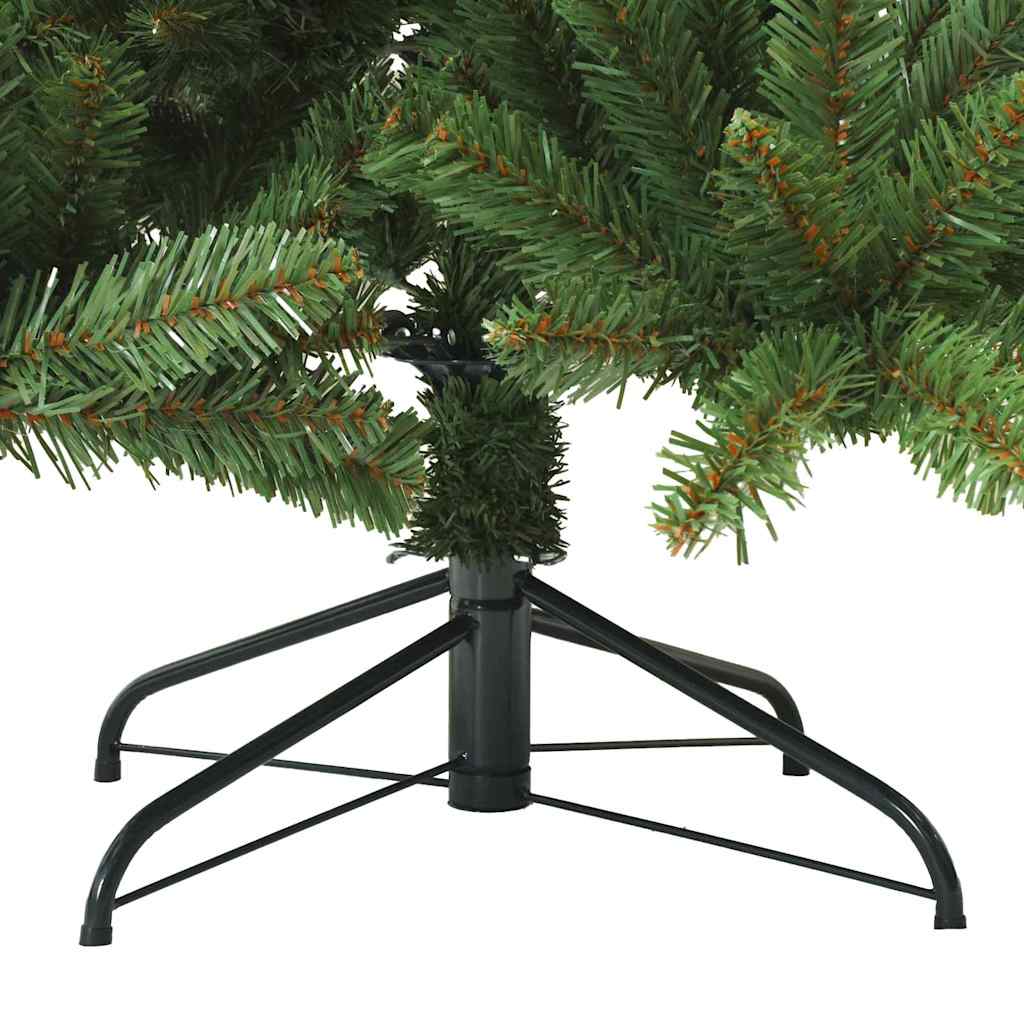 Dirbtinė Sulankstoma Kalėdų Eglutė Žalia 240 cm PVC ir Plienas