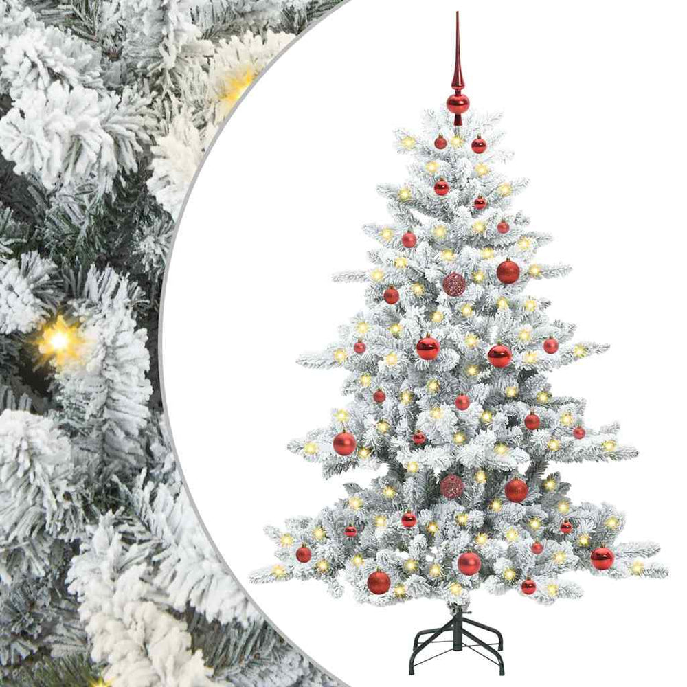 Dirbtinė Sulankstoma Kalėdų Eglutė EVERGREEN HOLLOW, su 150 LED 150 cm.
