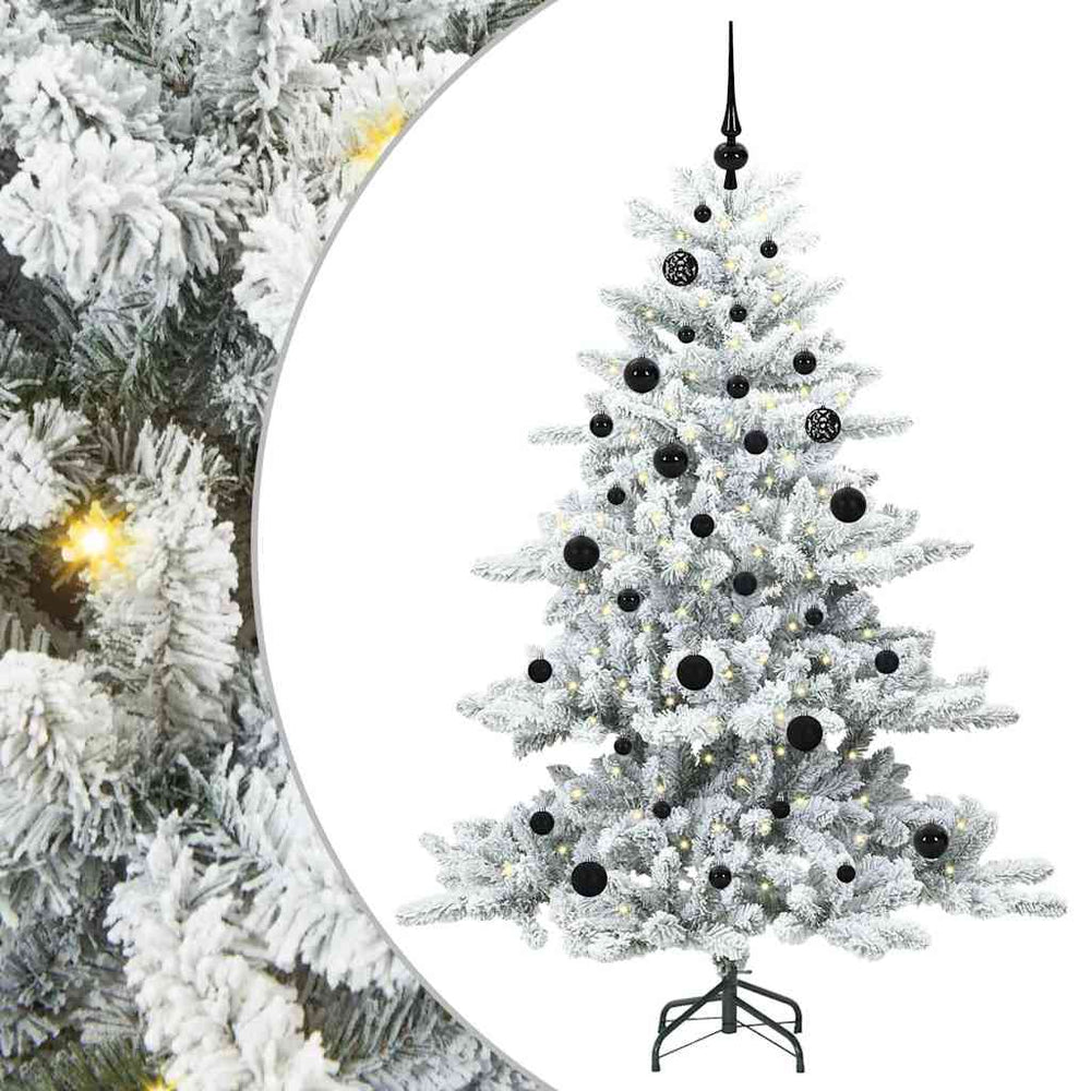 Dirbtinė Sulankstoma Kalėdų Eglutė EVERGREEN HOLLOW, su 150 LED 150 cm.