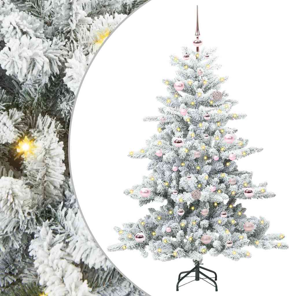 Artificial Folding Christmas Tree EVERGREEN HOLLOW, with 150 LED 150 cm.