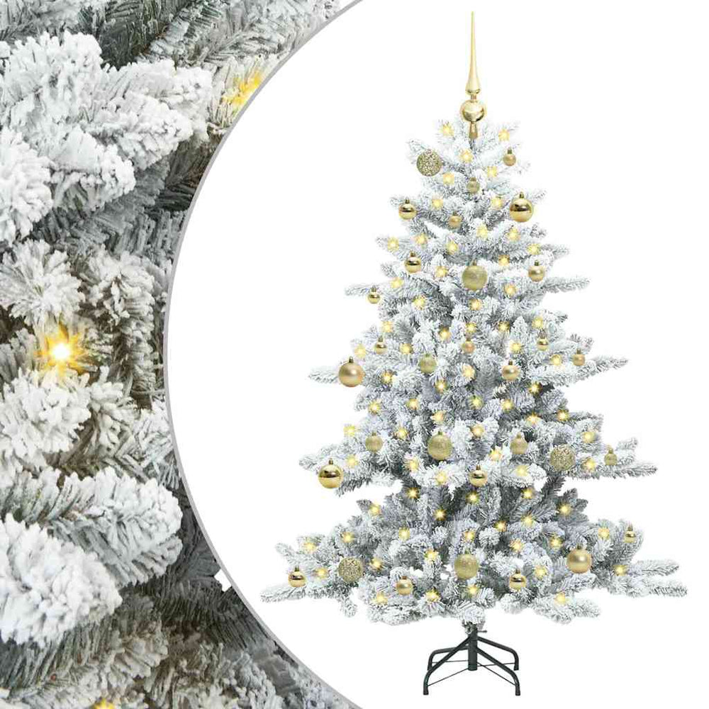 Artificial Folding Christmas Tree EVERGREEN HOLLOW, with 150 LED 150 cm.