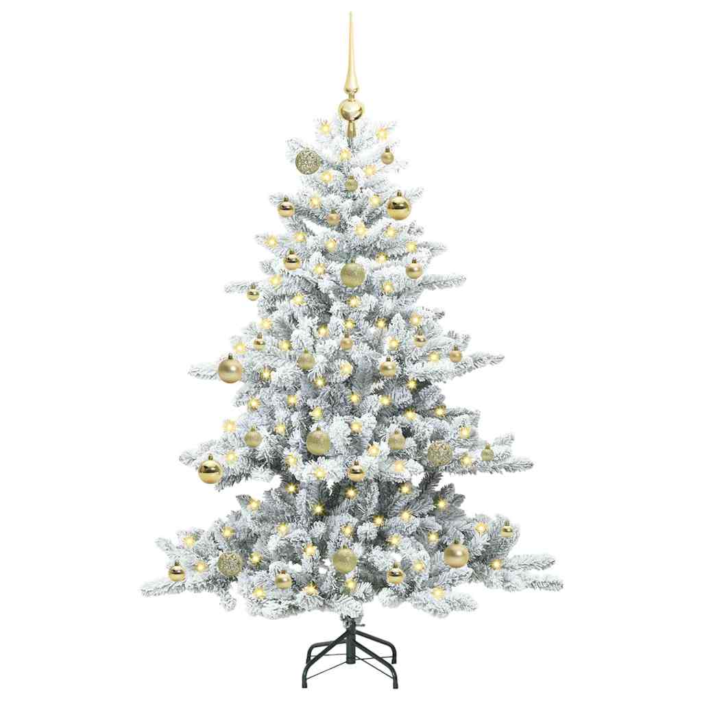 Dirbtinė Sulankstoma Kalėdų Eglutė EVERGREEN HOLLOW, su 150 LED 150 cm.