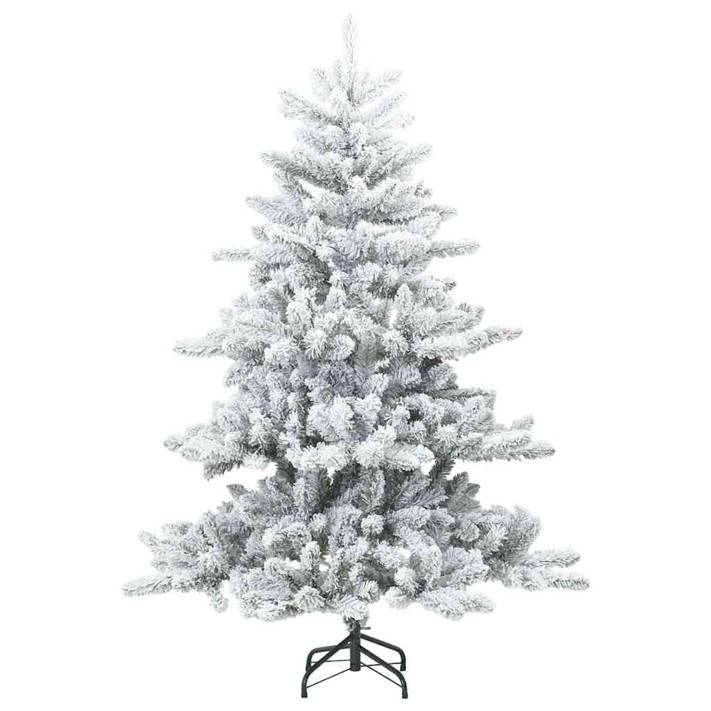 Artificial Foldable Christmas Tree with 150 LED White 150 cm PVC