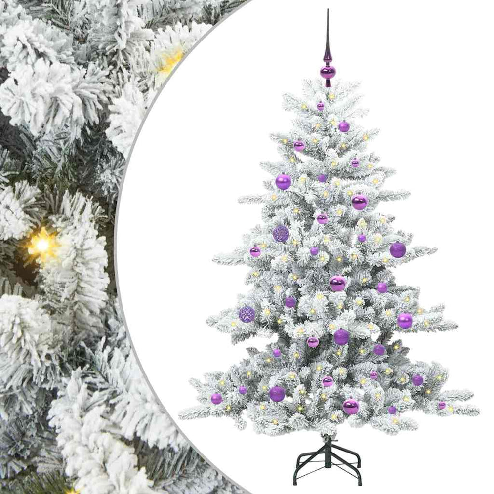 Artificial Folding Christmas Tree EVERGREEN HOLLOW, with 150 LED 150 cm.