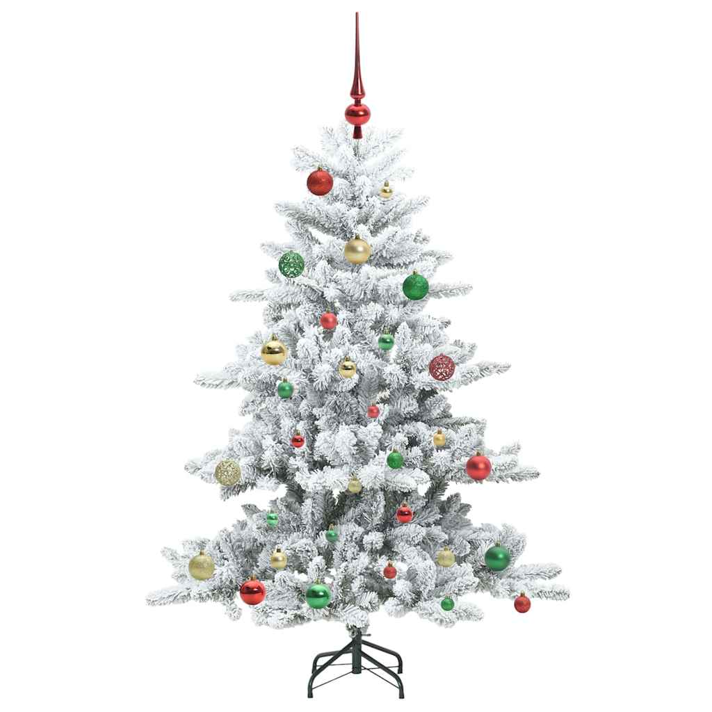 Artificial Foldable Christmas Tree with 150 LED White 150 cm PVC