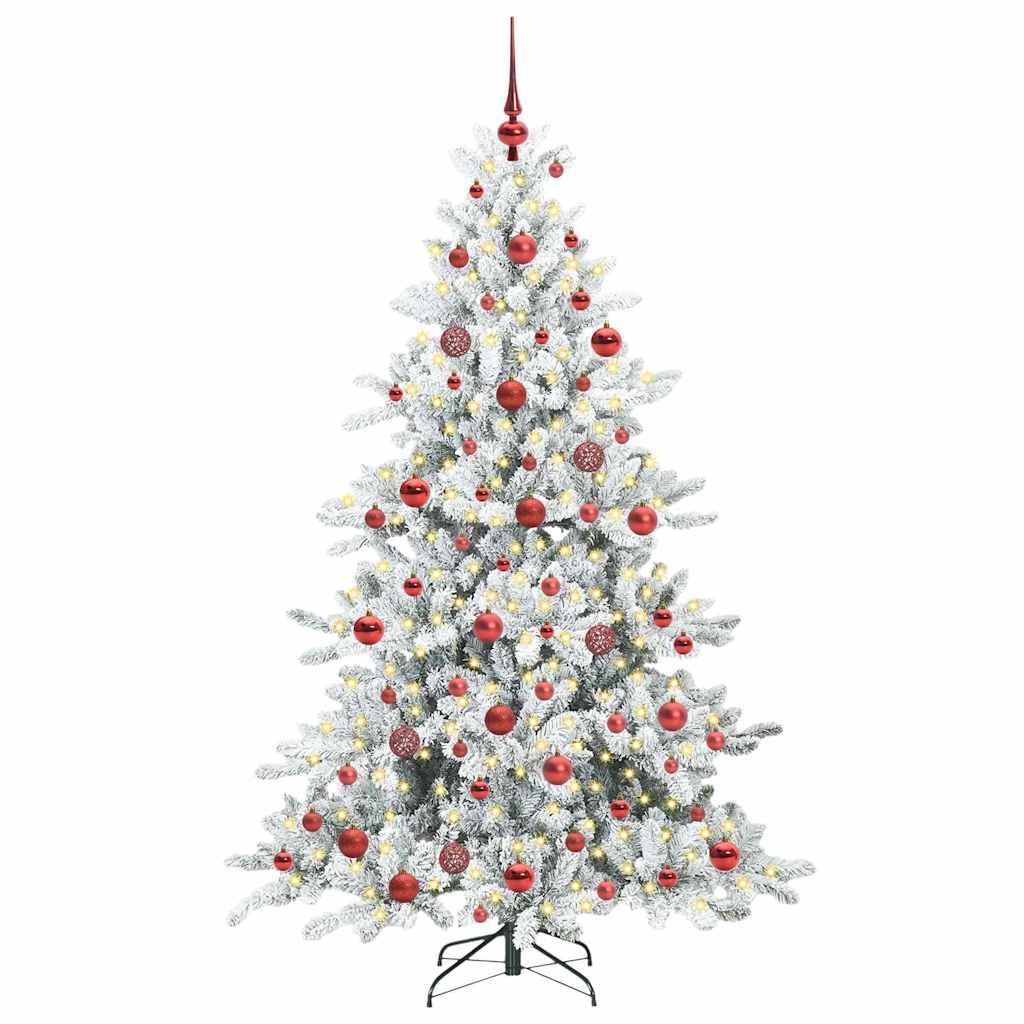 Dirbtinė Sulankstoma Kalėdų Eglutė CRYSTAL PINE, su 300 LED 180 cm.
