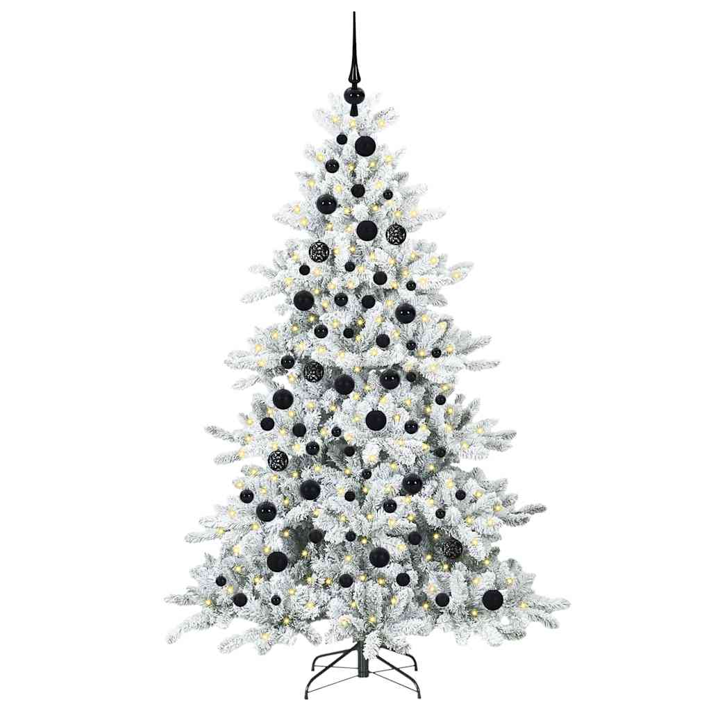 Dirbtinė Sulankstoma Kalėdų Eglutė CRYSTAL PINE, su 300 LED 180 cm.