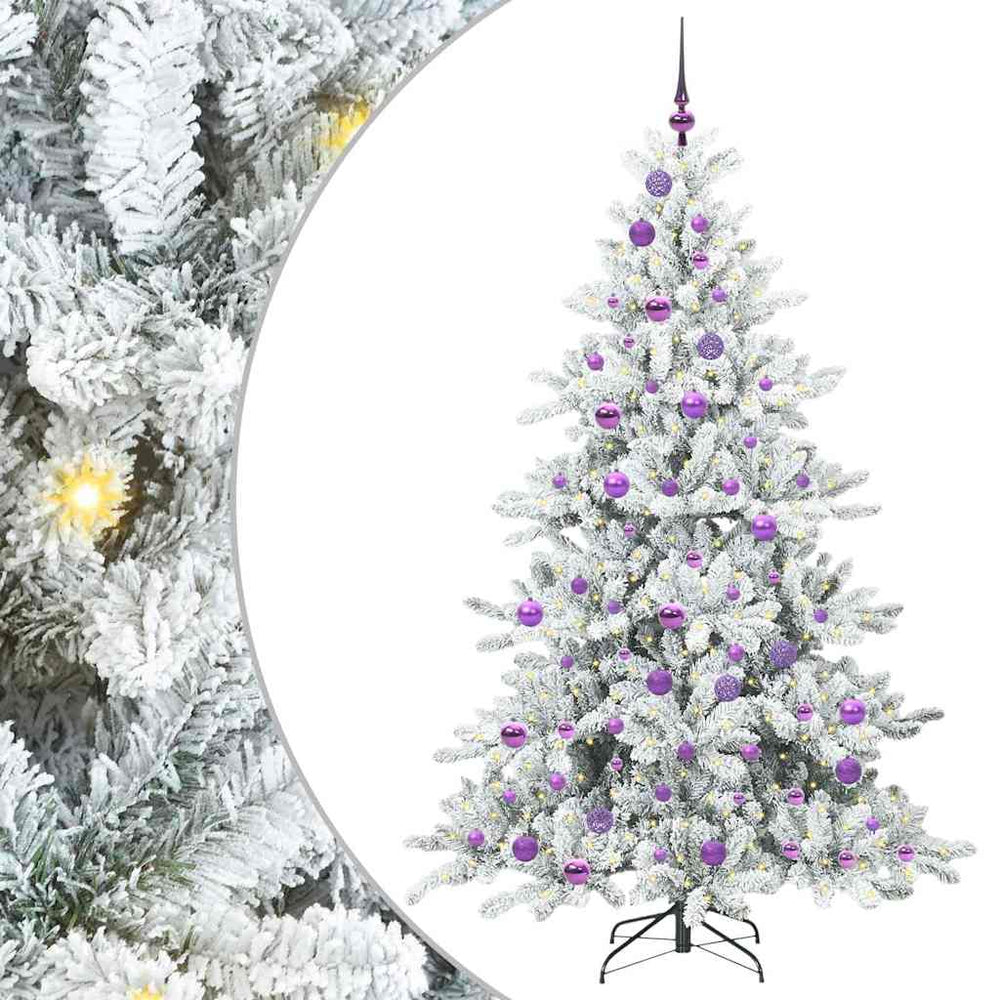 Artificial Foldable Christmas Tree CRYSTAL PINE, with 300 LED 180 cm.