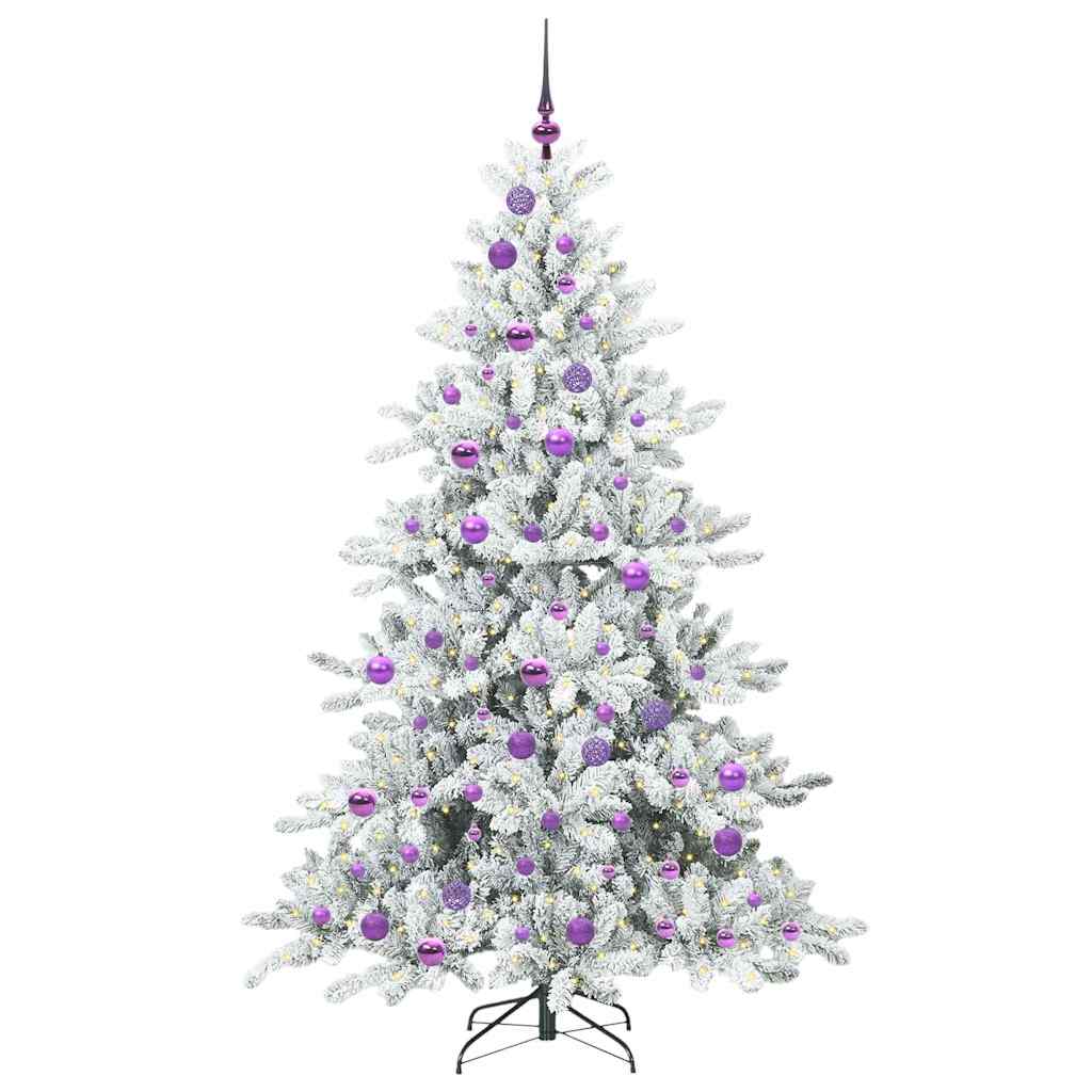 Dirbtinė Sulankstoma Kalėdų Eglutė CRYSTAL PINE, su 300 LED 180 cm.