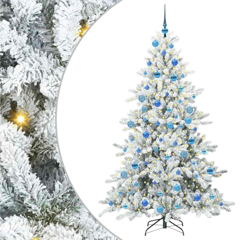 Artificial Foldable Christmas Tree CRYSTAL PINE, with 300 LED 180 cm.