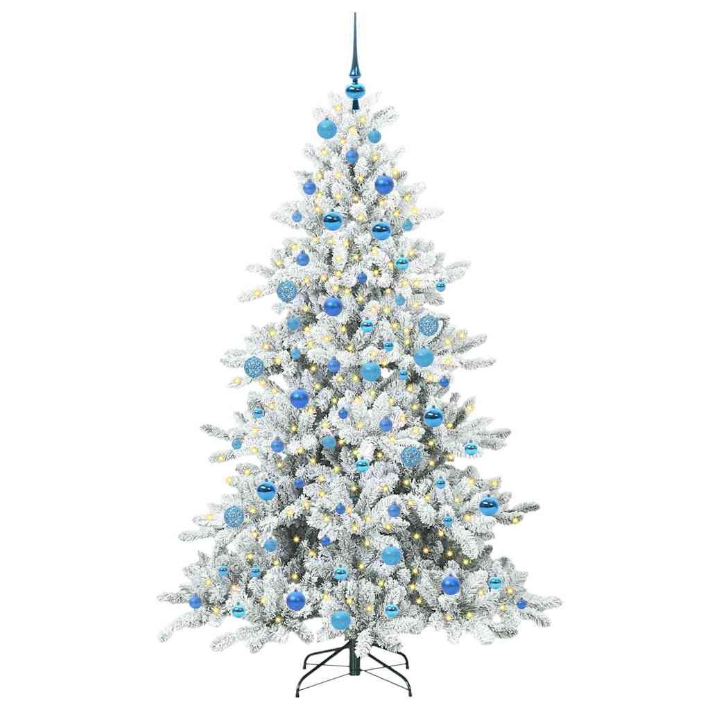 Dirbtinė Sulankstoma Kalėdų Eglutė CRYSTAL PINE, su 300 LED 180 cm.