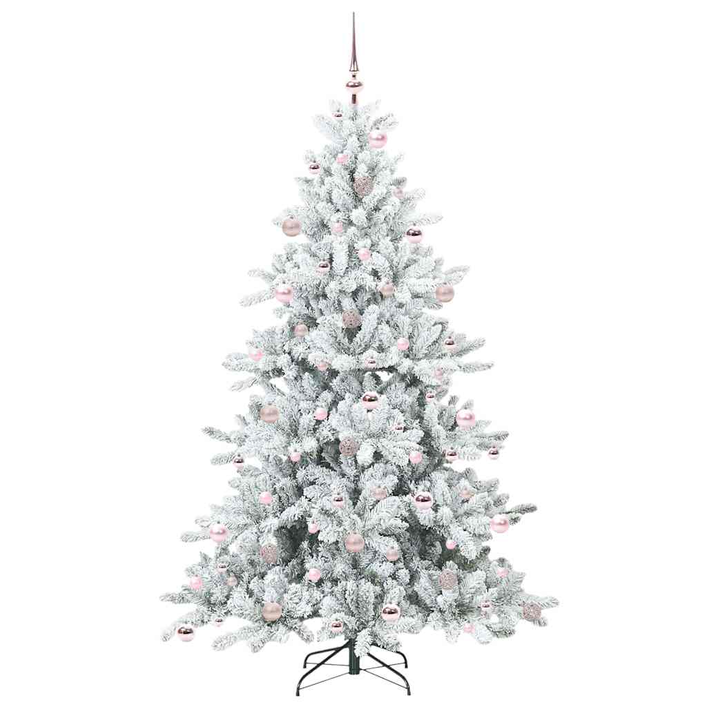 Mākslīgā saliekamā Ziemassvētku eglīte BLOOM HORIZON, ar 300 LED 210 cm.