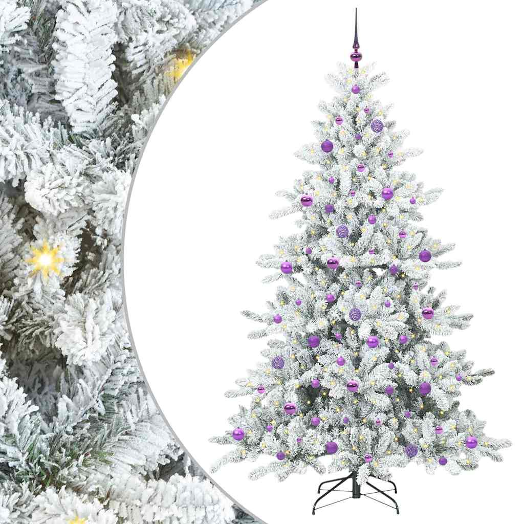 Artificial Folding Christmas Tree BLOOM HORIZON, with 300 LEDs, 210 cm.