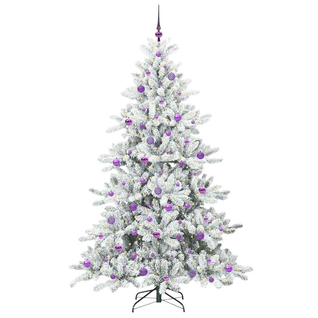 Artificial Folding Christmas Tree BLOOM HORIZON, with 300 LEDs, 210 cm.