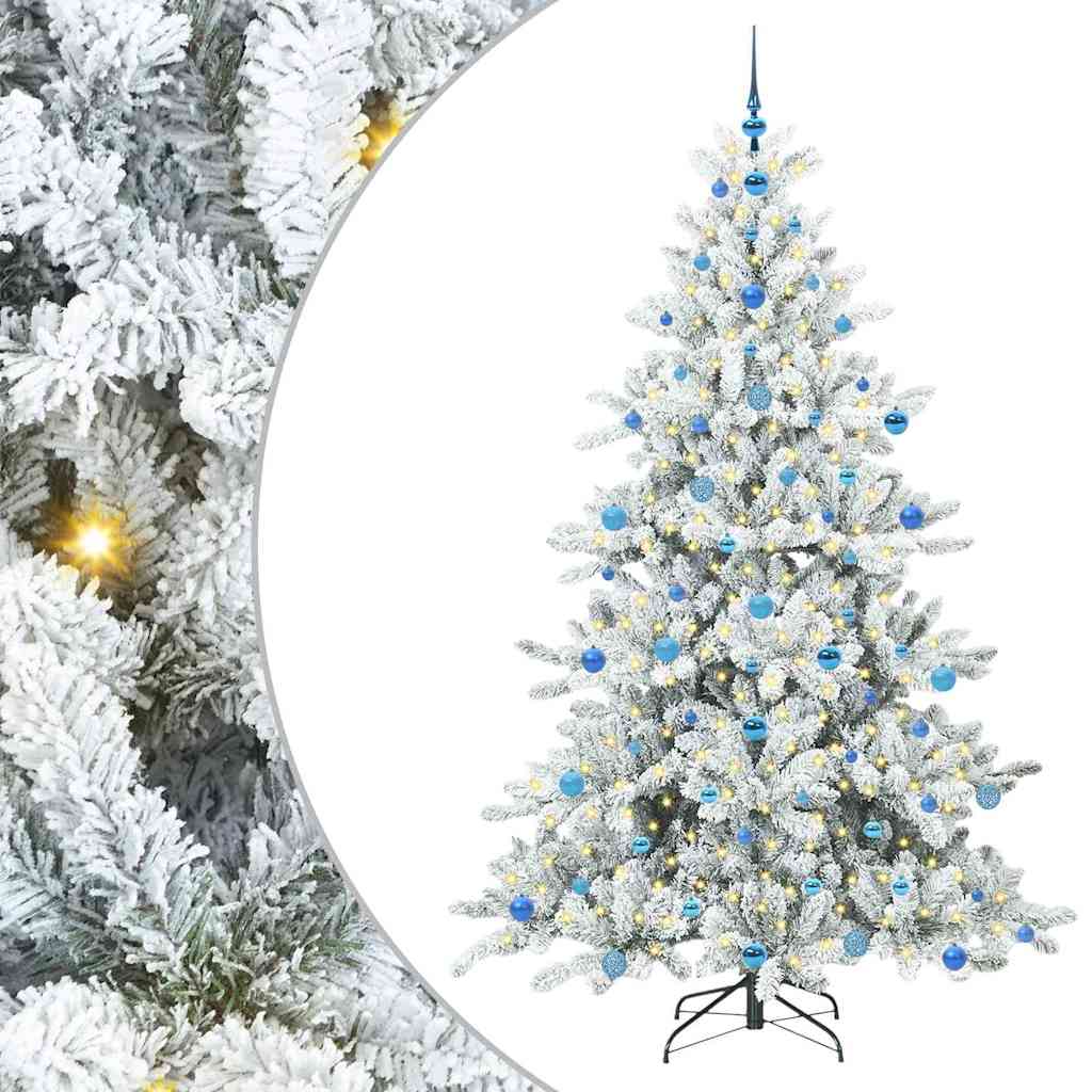 Artificial Folding Christmas Tree BLOOM HORIZON, with 300 LEDs, 210 cm.