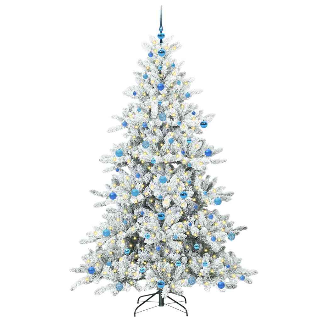 Artificial Folding Christmas Tree BLOOM HORIZON, with 300 LEDs, 210 cm.
