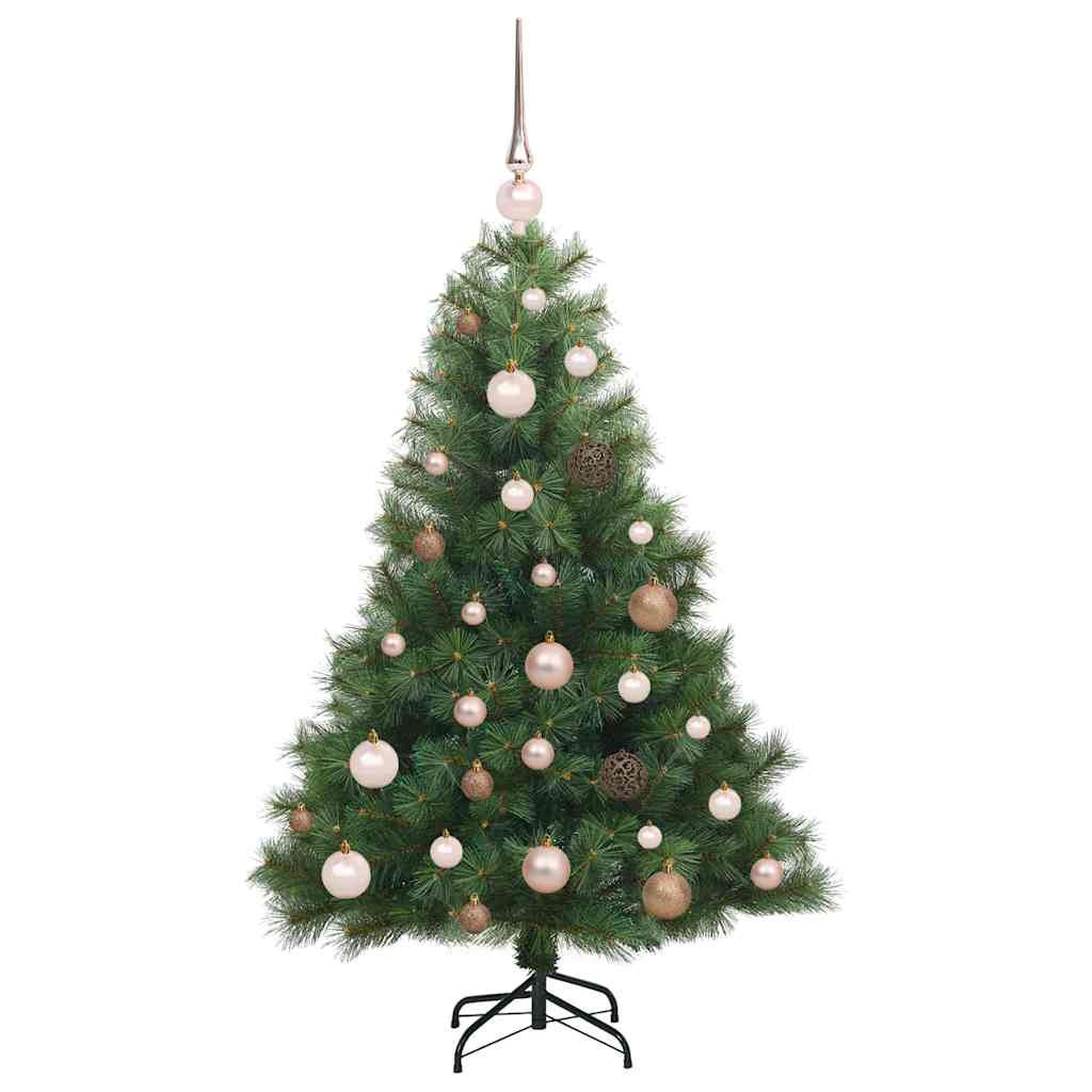 Dirbtinė Kalėdų eglutė su 150 LED Žalia 120 cm PE ir PVC