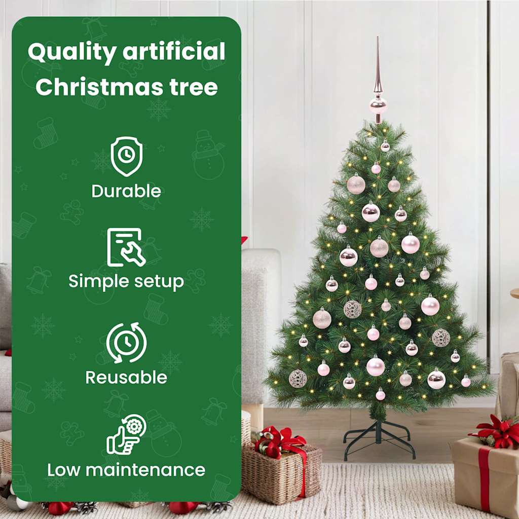 Dirbtinė Kalėdų eglutė PINE NORDIC, su 150 LED Žalia 120 cm.  ir