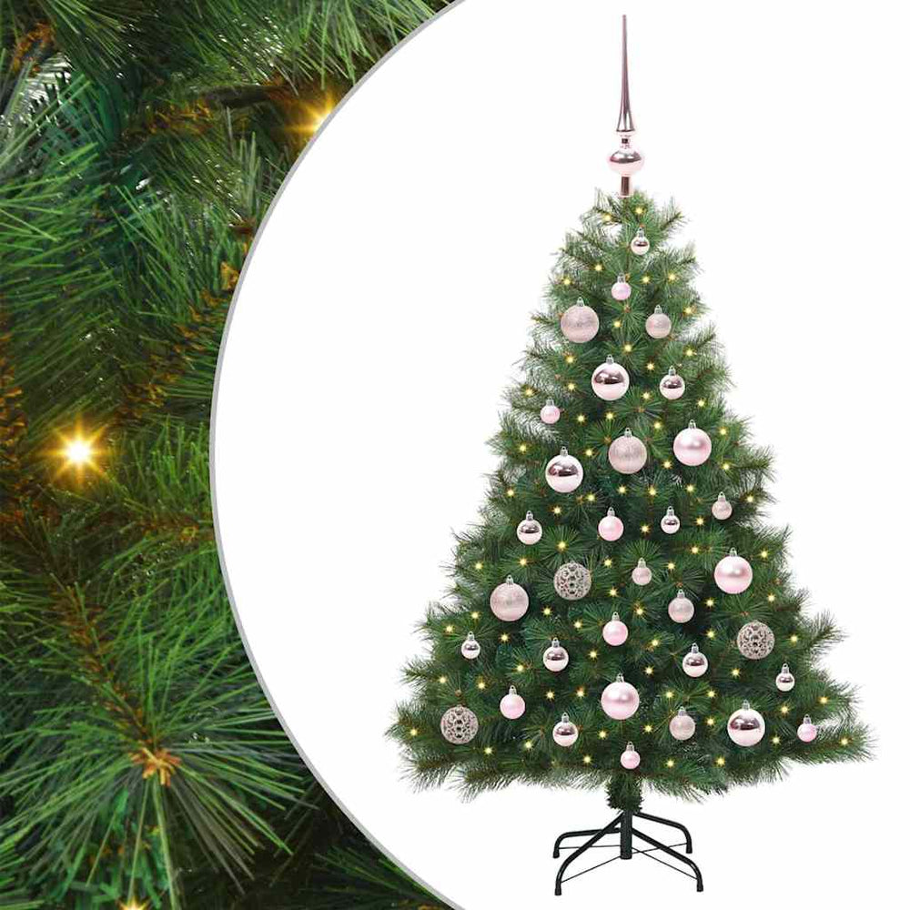 Mākslīgā eglīte PINE NORDIC, ar 150 LED, zaļa, 120 cm. un