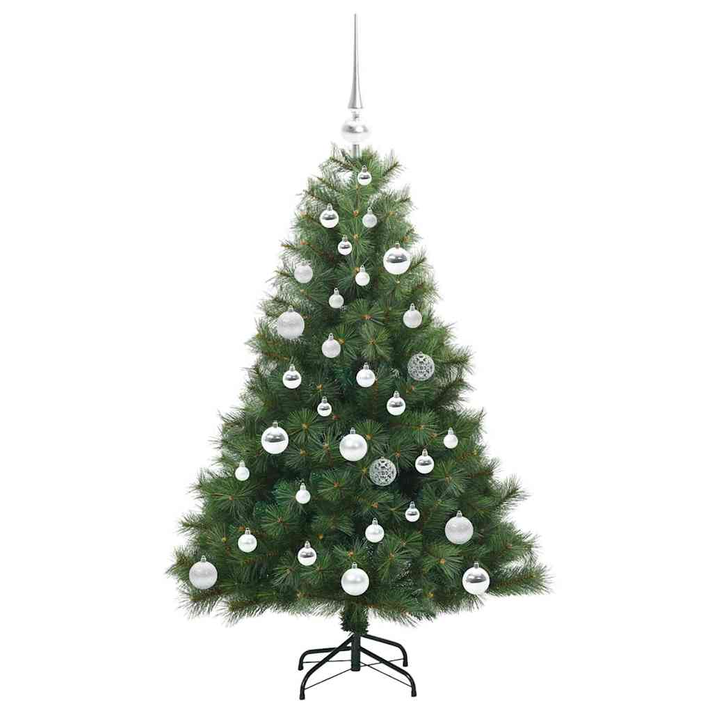 Dirbtinė Kalėdų eglutė su 150 LED Žalia 120 cm PE ir PVC