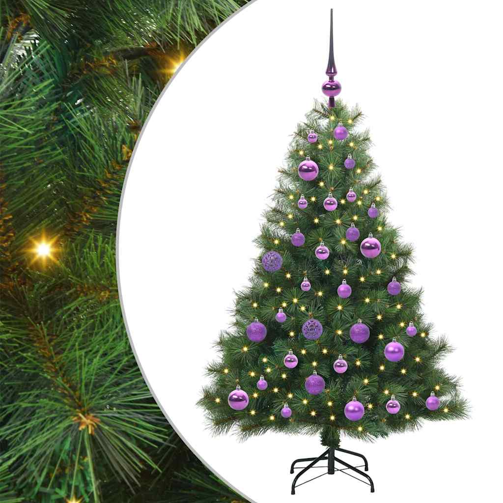 Mākslīgā eglīte PINE NORDIC, ar 150 LED, zaļa, 120 cm. un