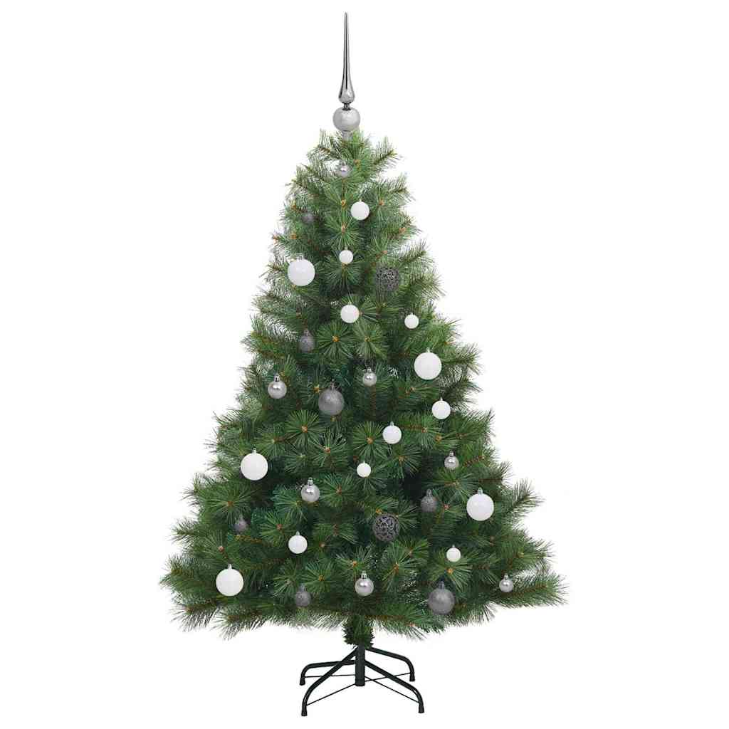 Dirbtinė Kalėdų eglutė su 150 LED Žalia 150 cm PE ir PVC
