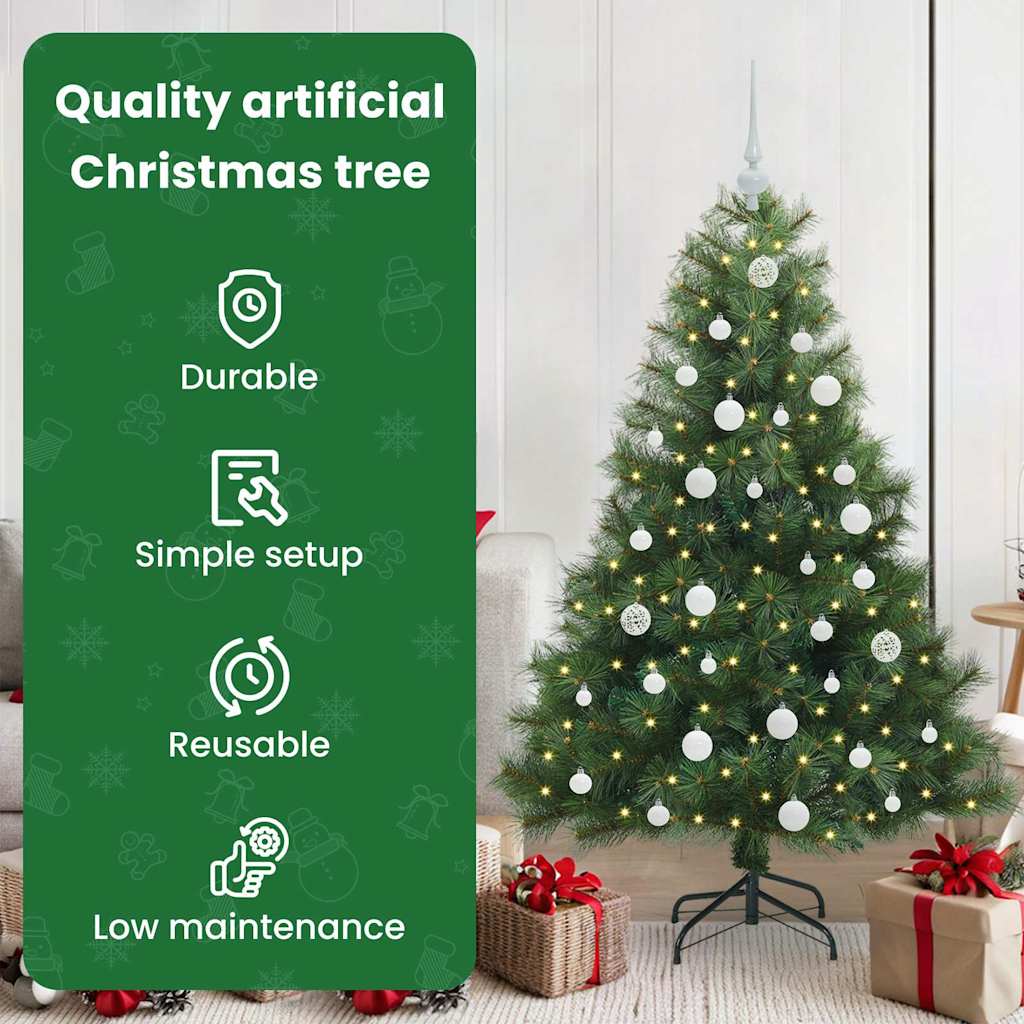 Dirbtinė Kalėdų eglutė BLOOM VALE, su 150 LED Žalia 150 cm.  ir