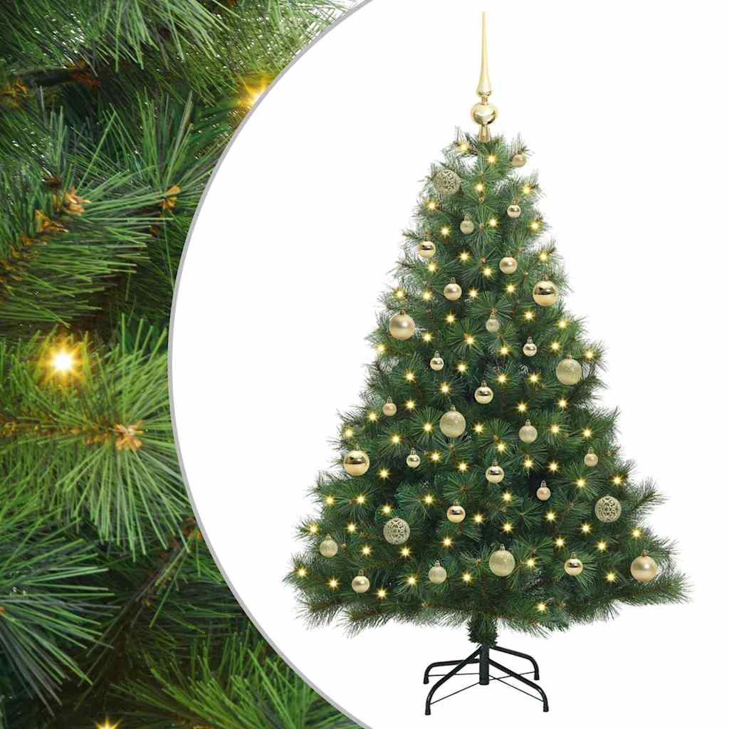 Mākslīgā Ziemassvētku eglīte BLOOM VALE, ar 150 LED Zaļa 150 cm. un