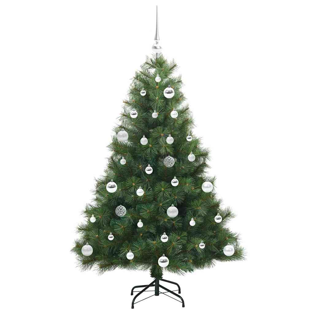 Dirbtinė Kalėdų eglutė su 150 LED Žalia 150 cm PE ir PVC