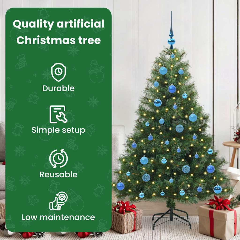Artificial Christmas Tree BLOOM VALE, with 150 LED Green 150 cm. and