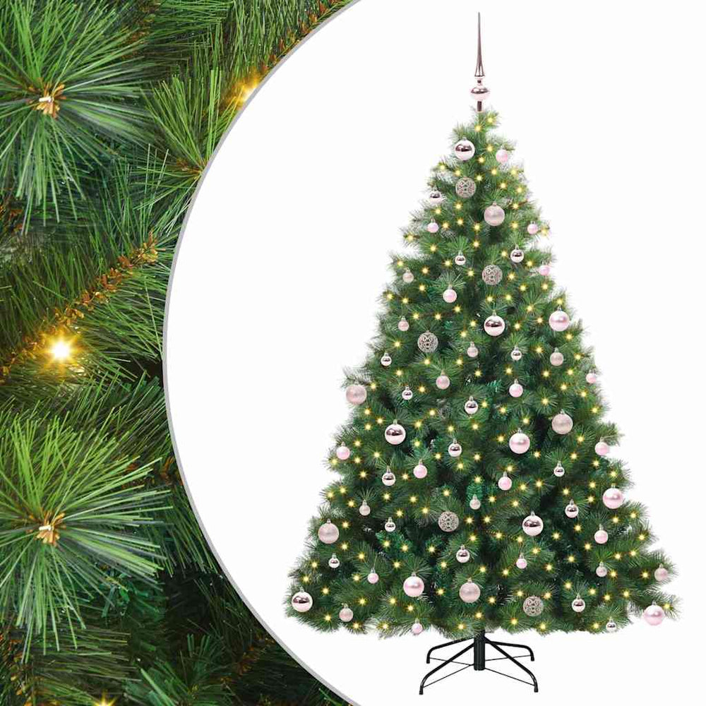 Dirbtinė Kalėdų eglutė EMBER MOON, su 300 LED Žalia 180 cm.  ir