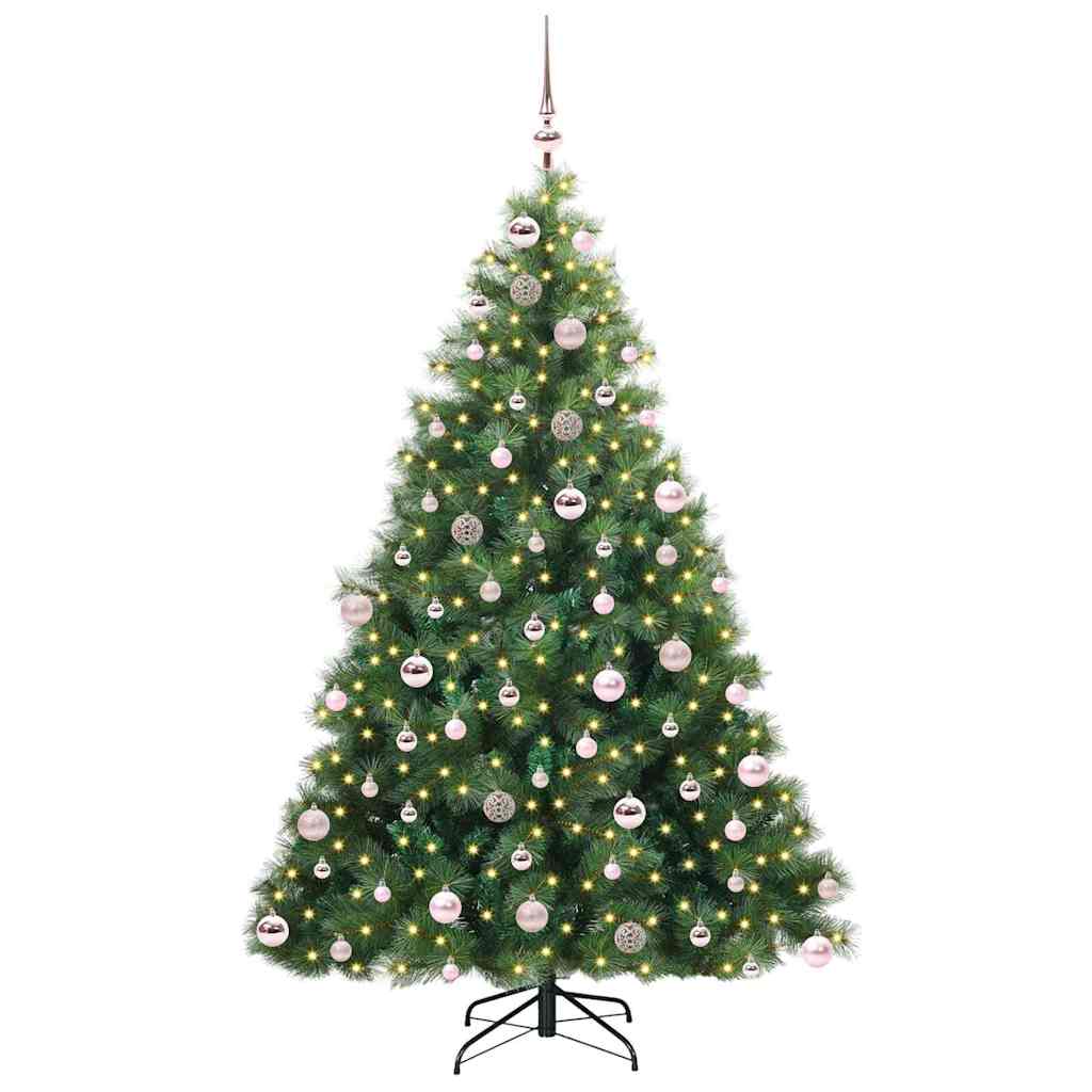 Mākslīgā Ziemassvētku eglīte EMBER MOON, ar 300 LED, zaļa, 180 cm. un