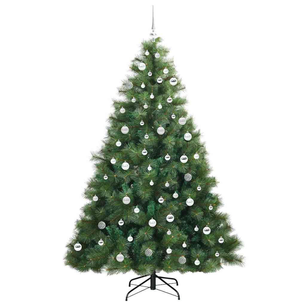 Dirbtinė Kalėdų eglutė su 300 LED Žalia 210 cm PE ir PVC