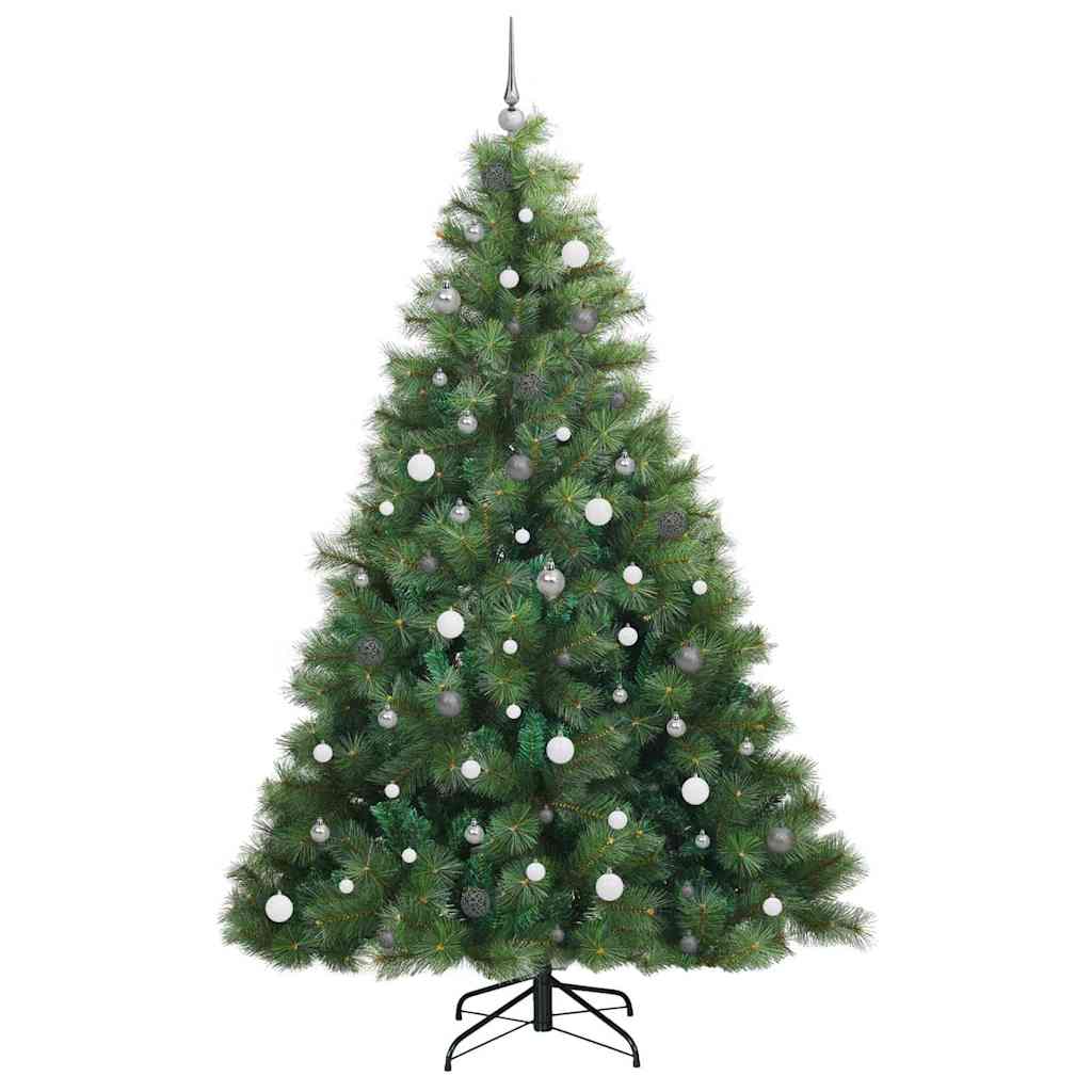 Dirbtinė Kalėdų eglutė su 300 LED Žalia 240 cm PE ir PVC