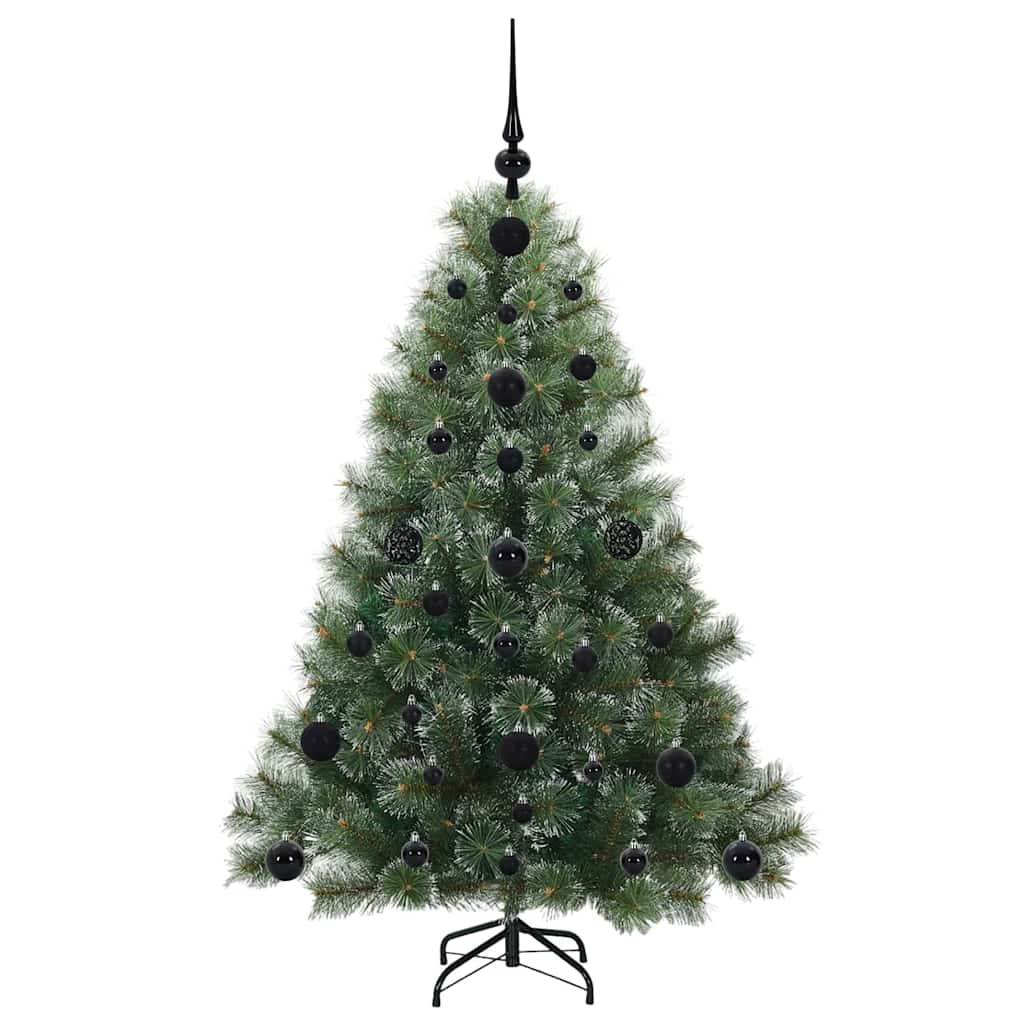 Dirbtinė Kalėdų eglutė su 150 LED Žalia 120 cm PE ir PVC