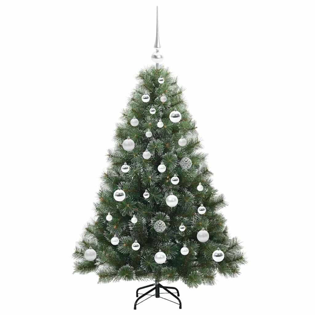 Dirbtinė Kalėdų eglutė su 150 LED Žalia 120 cm PE ir PVC
