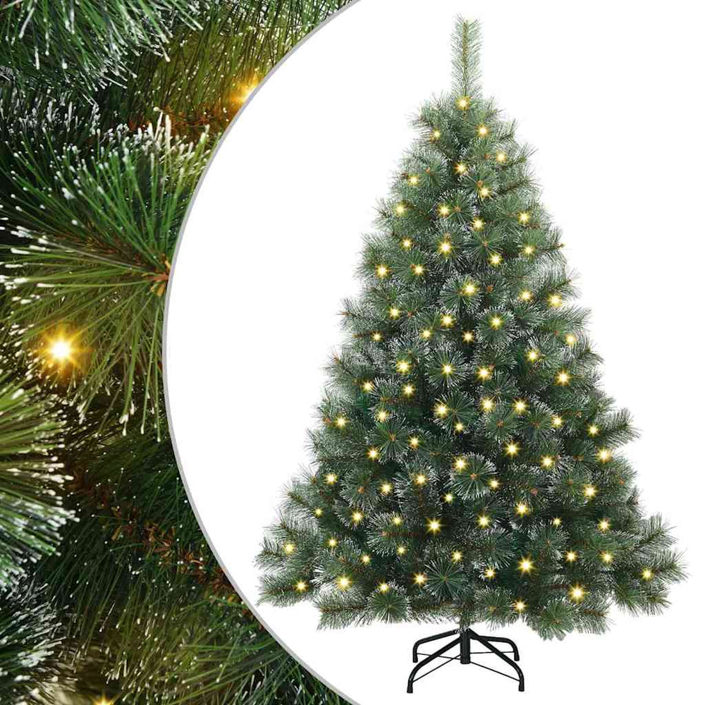 Mākslīgā Ziemassvētku eglīte AURORA POLAR, ar 150 LED Zaļa 150 cm. un
