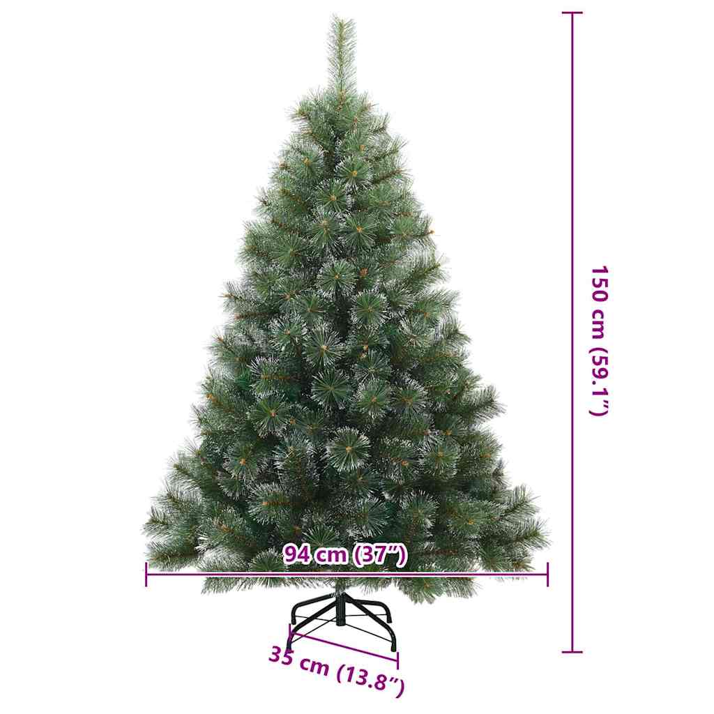 Dirbtinė Kalėdų eglutė AURORA POLAR, su 150 LED Žalia 150 cm.  ir