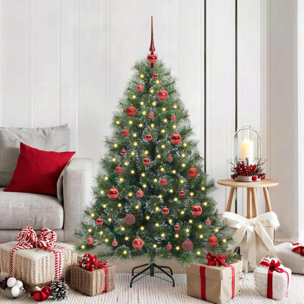 Mākslīgā eglīte AURORA SHINE, ar 150 LED, zaļa, 150 cm. un