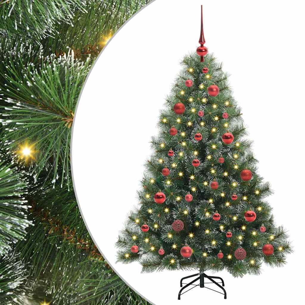 Mākslīgā eglīte AURORA SHINE, ar 150 LED, zaļa, 150 cm. un