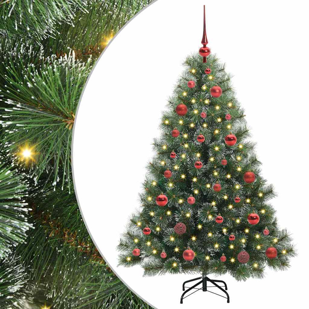 Dirbtinė Kalėdų eglutė AURORA SHINE, su 150 LED Žalia 150 cm.  ir