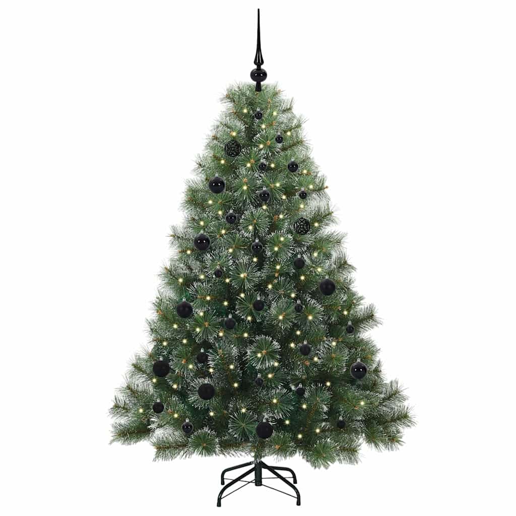 Dirbtinė Kalėdų eglutė AURORA SHINE, su 150 LED Žalia 150 cm.  ir
