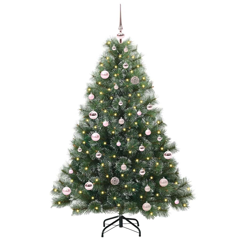 Dirbtinė Kalėdų eglutė AURORA SHINE, su 150 LED Žalia 150 cm.  ir