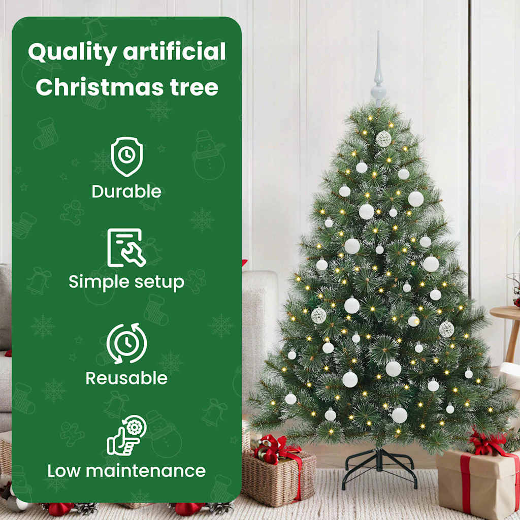 Artificial Christmas tree AURORA SHINE, with 150 LED Green 150 cm. and