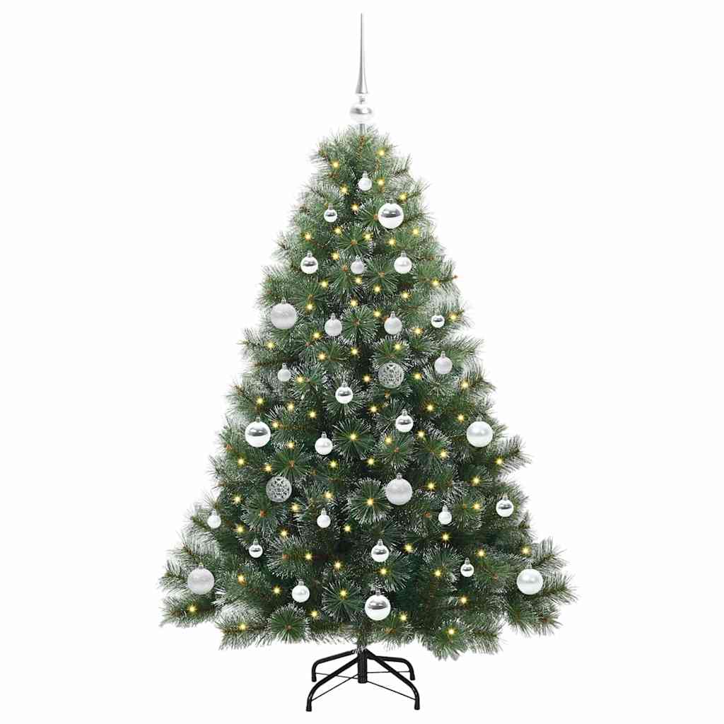 Artificial Christmas Tree with 150 LED Green 150 cm PE and PVC