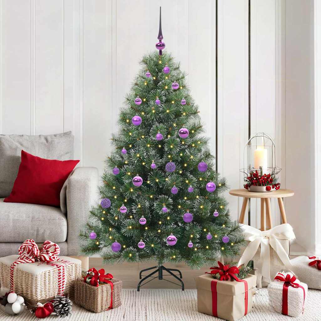 Mākslīgā eglīte AURORA SHINE, ar 150 LED, zaļa, 150 cm. un